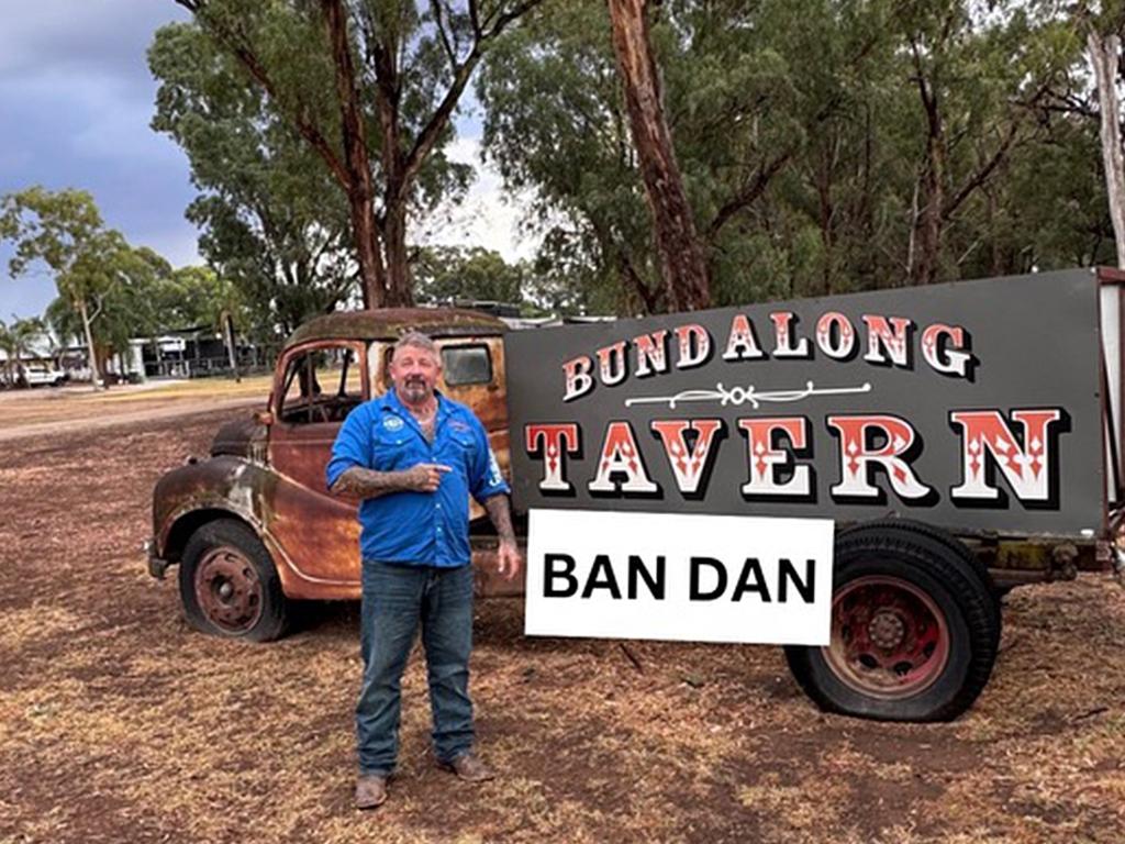 Bundalong Tavern owner Brett Butler insists he told Dan Andrews to leave this pub. Picture: Supplied