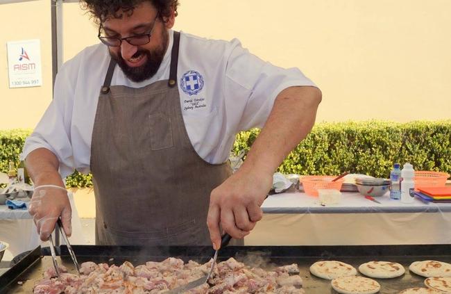 Chef David Tsirekas will host cooking demonstrations on the day. Picture: Let’s Go Greek Festival