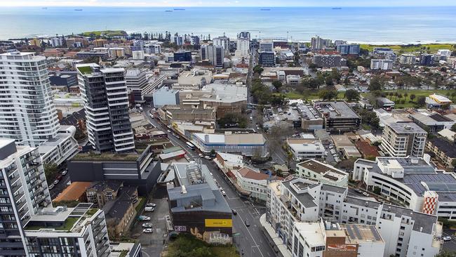 New developments are rising above the Wollongong CBD skyline. Picture: Supplied