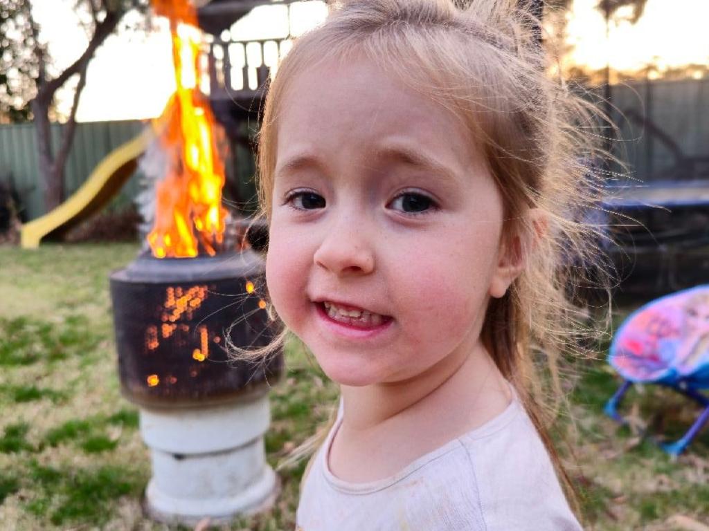 Airlie Montgomery, 6, “had no sense of danger”, her dad said.