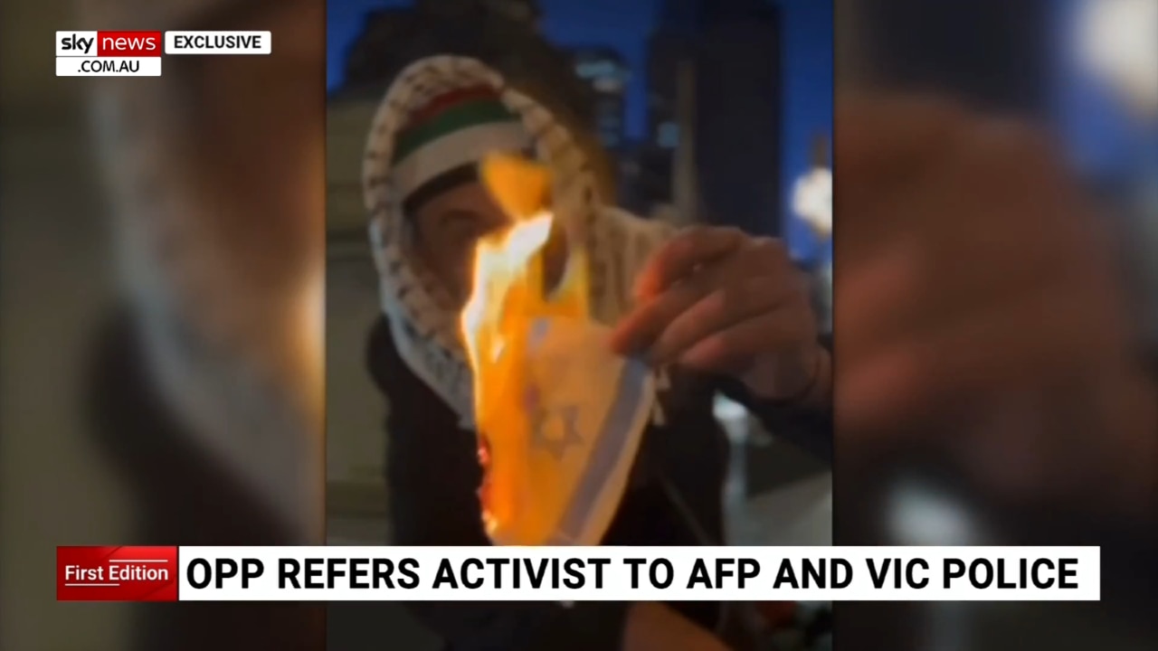 Pro-Palestinian activist referred to AFP and Victorian police over violent comments