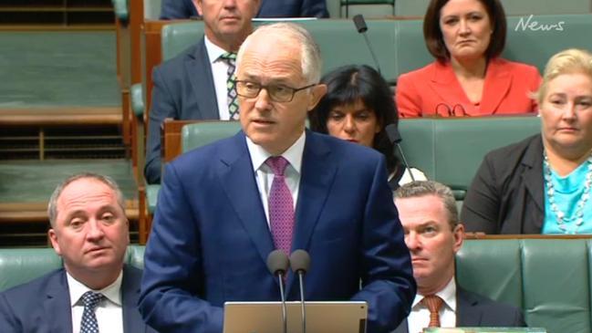 Turnbull and Shorten respond to child sex abuse commission in Parliament