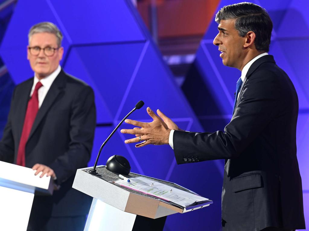 Sunak, Starmer trade blows in bad tempered debate