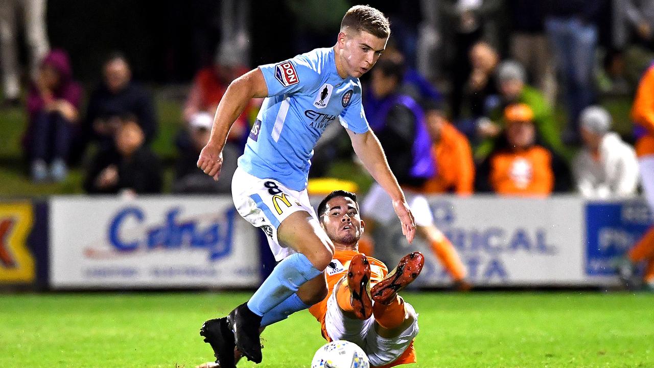 Melbourne City star Riley McGree is set to face his old club the Newcastle Jets.