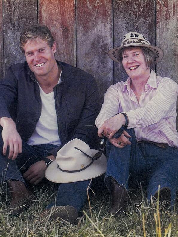 Dr Chris Brown pictured with his mother, Anne. Picture: @drchrisbrown via Instagram