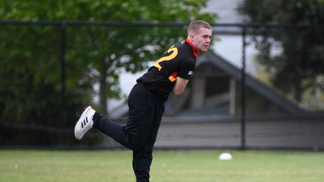 St Joseph's Callum Leese had a strong all-round game against Lara. Picture: Wes Cusworth.