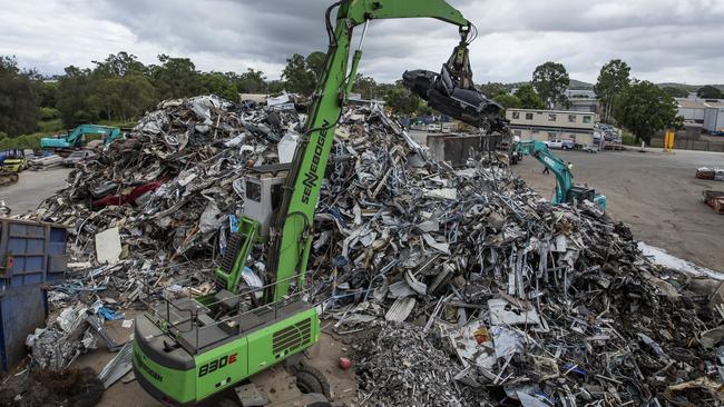 Wanless’ recycling depot in Brisbane