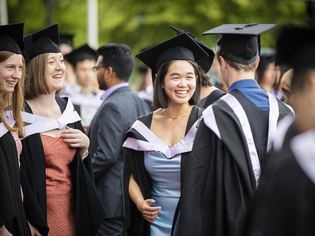 UTAS graduations. School of College of Health and Medicine Graduate Research. Picture: RICHARD JUPE