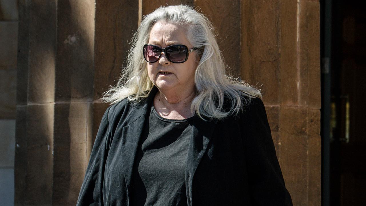 Patricia Evans leaves Adelaide Magistrates Court. Picture: AAP Image/ Morgan Sette