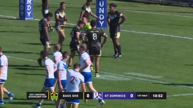 Replay: NRL Schoolboy Cup – Bass High v St Dominics College