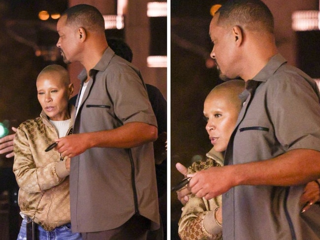 Will Smith and Jada Pinkett Smith seen together in public for first time in six months.