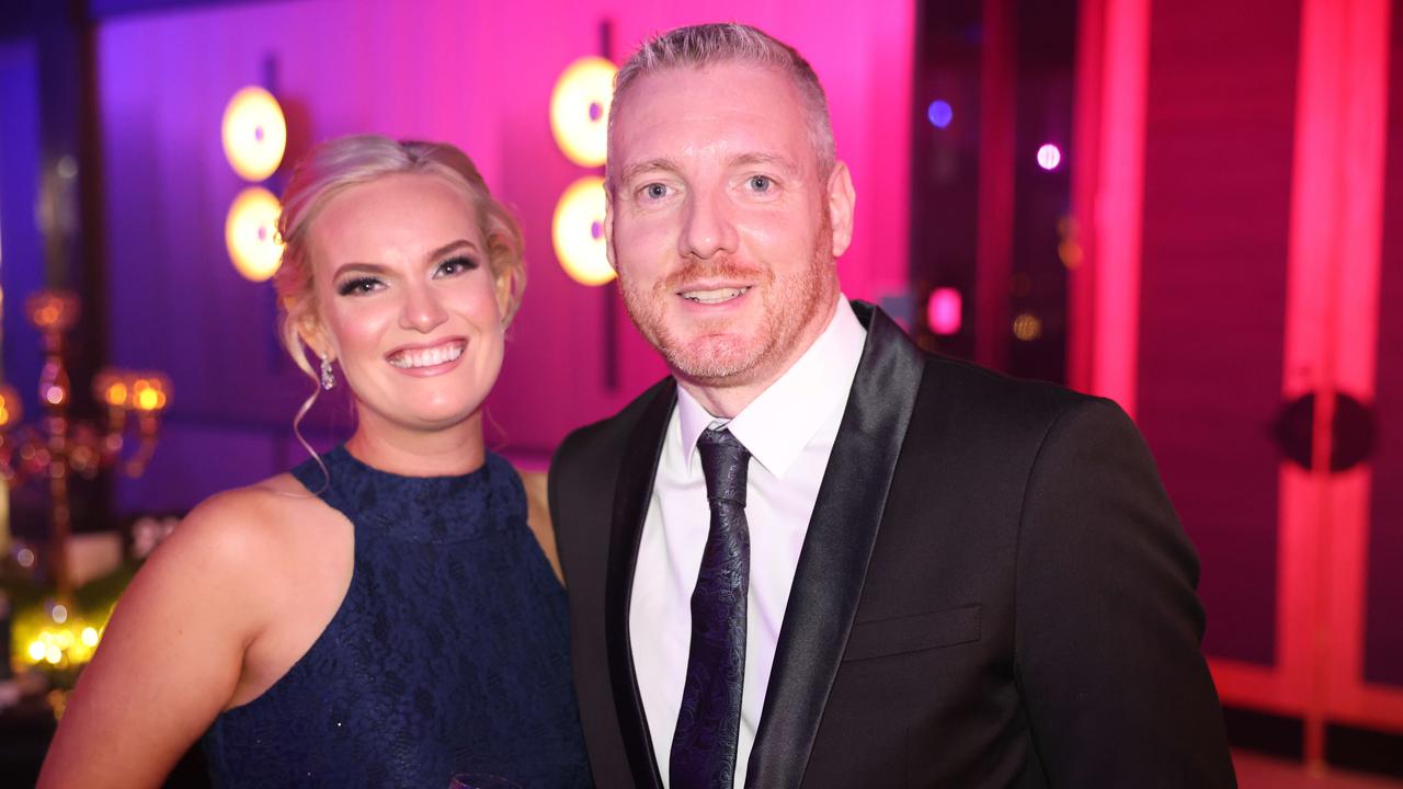 Katie Tate and Trevor Fennelly at the A.B. Paterson College Foundation Gala Ball at QT Gold Coast for Gold Coast at Large. Picture, Portia Large.