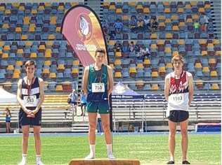 Callum Evans represented Burnett State College competing at State Athletics last week.