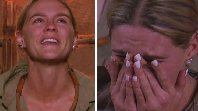 Shayna Jack receives happy news on I'm A Celeb.