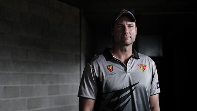 Tasmanian Tigers coach Adam Griffith. Picture: LUKE BOWDEN