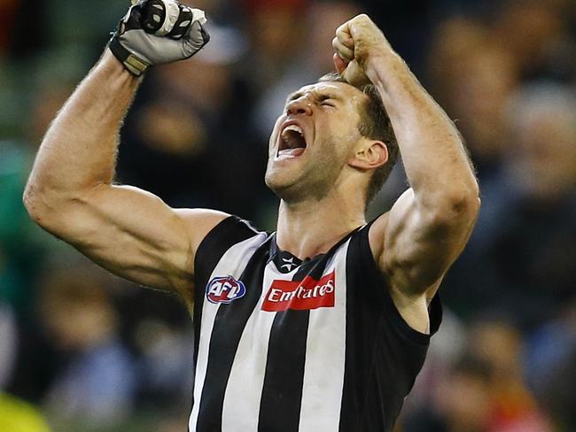 Has Travis Cloke played his last game for Collingwood? Picture: Michael Klein