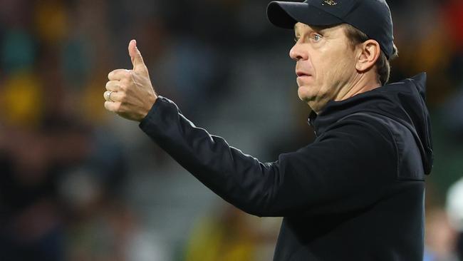 Matildas coach Tony Gustavsson is rumoured to have interviewed for the role of Sweden’s men’s national coach. Picture: James Worsfold/Getty Images