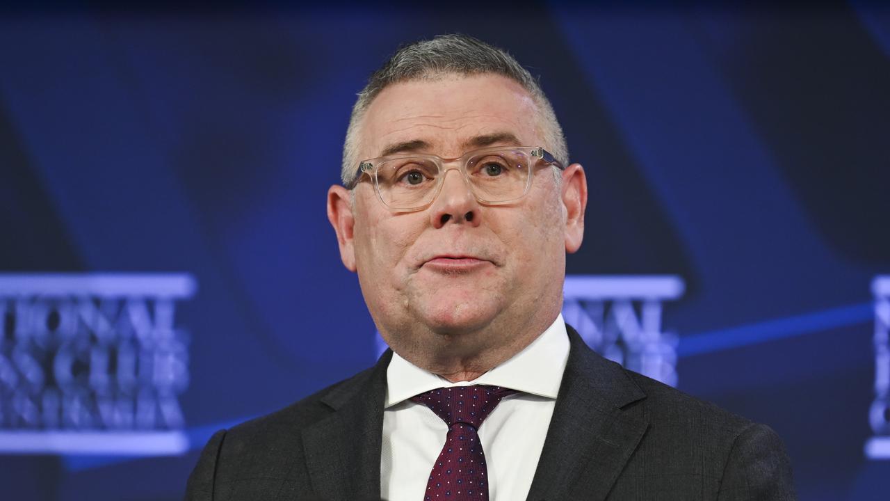 Workplace Relations Minister Murray Watt said Labor’s workplace laws were creating more jobs and keeping inflation low. Picture: NewsWire / Martin Ollman