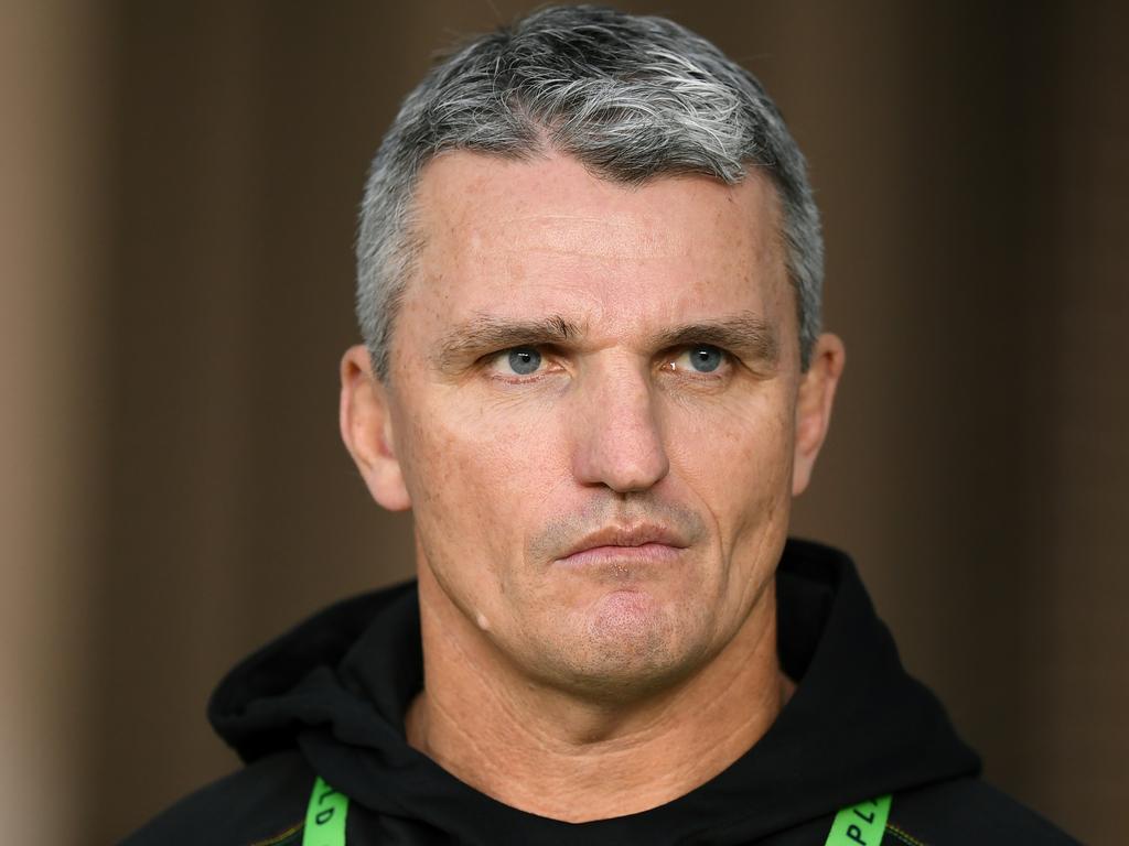 Panthers coach Ivan Cleary during the Round 20 NRL match between the Canterbury Bulldogs and the Penrith panthers at Bankwest Stadium in Sydney, Saturday, August 3, 2019. (AAP Image/Joel Carrett) NO ARCHIVING, EDITORIAL USE ONLY