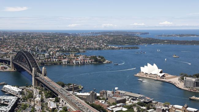 The ‘Greater Cities Commission’ as a vision for Sydney, would include Newcastle and the Hunter. Picture: Jonathan Ng