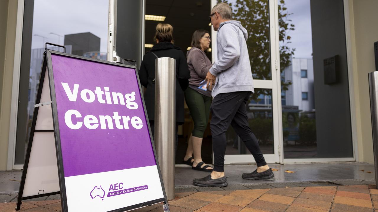 Millions of Australians will hit the polling stations on Saturday to cast their vote in the federal election. Picture: Matt Jelonek/Getty Images