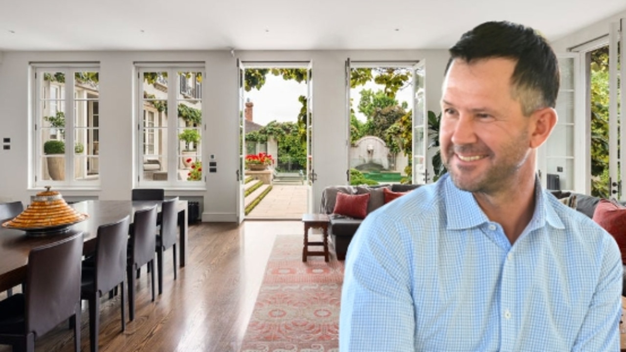 Cricketing great Ricky Ponting is one of many sports stars and business big wigs who live in Melbourne’s most-expensive streets.