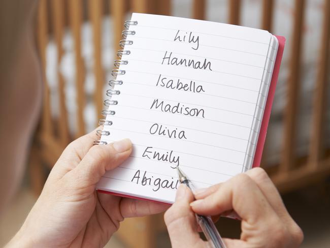 When it comes to baby names, a few haven’t made the cut legally. Picture: iStock