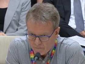 Jim Betts was grilled on the hotties list at senate estimates on Monday