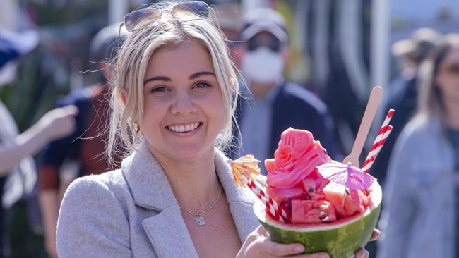 A delicious watermelon dish from Ekka. Picture: Jerad Williams