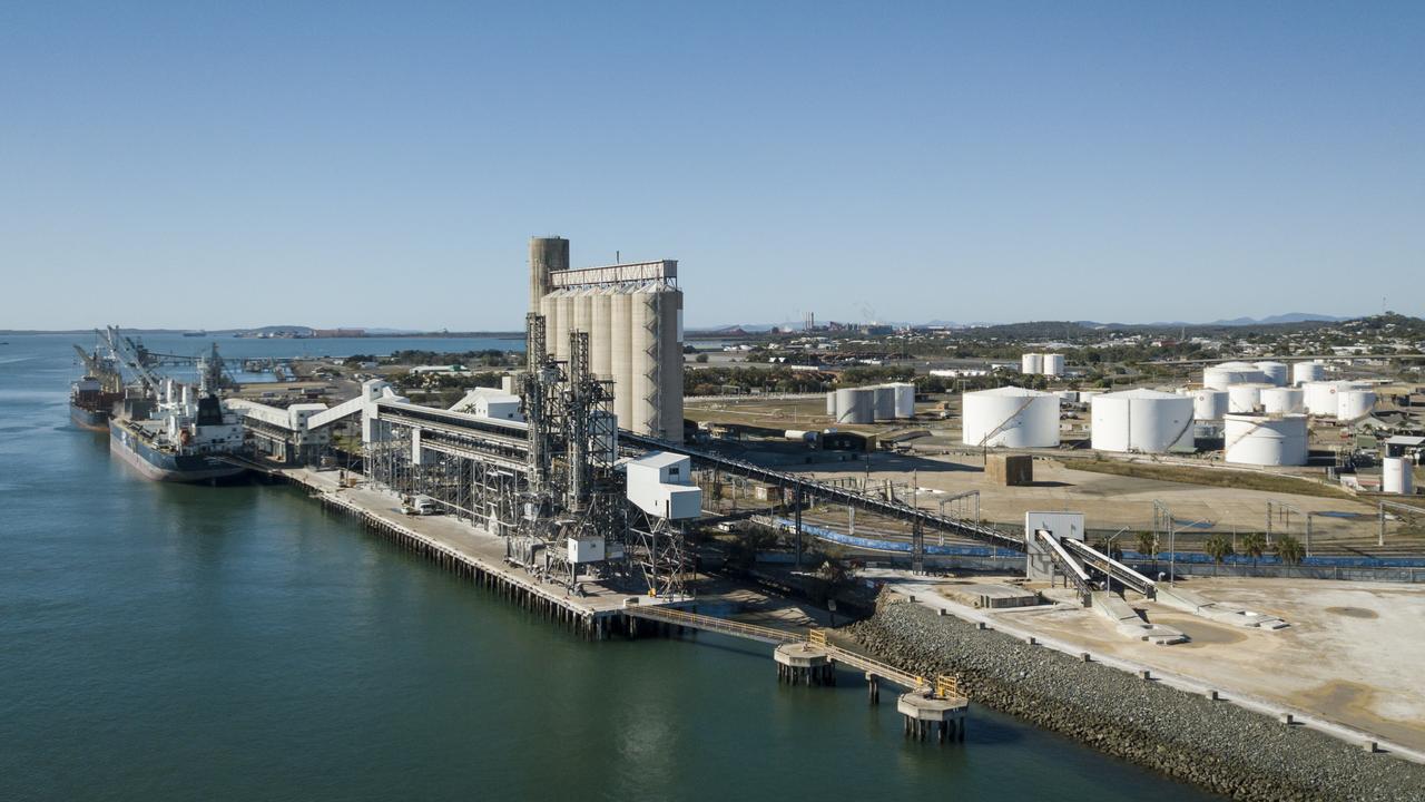 Gladstone Port Central at Auckland Point is where GPC is looking at installing a crane for the movement of container freight.