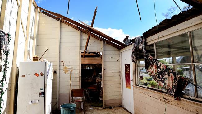 Damage at Yeppoon after Cyclone Marcia devastated the central Queensland town. Pictures: Jack Tran