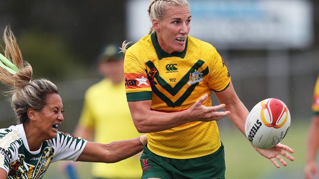 Women’s Rugby League World Cup: Australian Jillaroos v Cook Islands ...