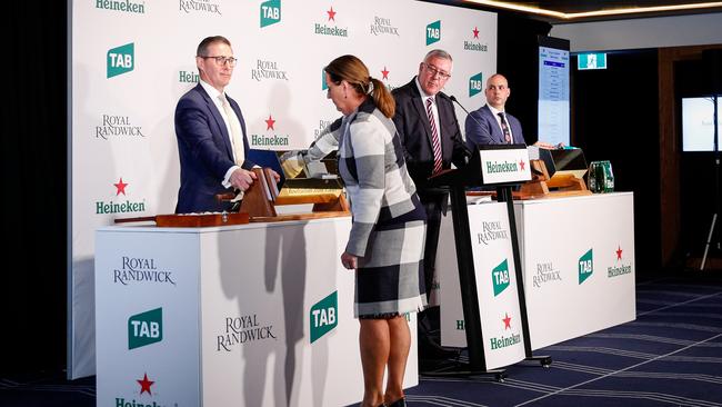 The Epsom Handicap and The Metropolitan barrier draws were held at Randwick Racecourse on Tuesday. Picture: Getty Images