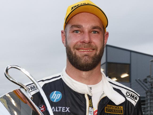 Holden driver Shane van Gisbergen feels the Mustangs may ‘go-slow’ until the main race at Bathurst. Picture: AAP