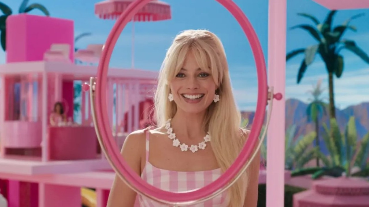 Margot Robbie’s Barbie appears in many different occupations in the film.