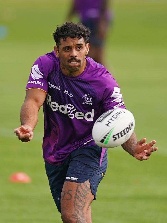 Josh Addo-Carr in action in Albury. Picture: Scott Barbour