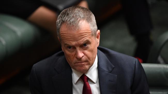 Leader of the Opposition Bill Shorten during Question Time in the House of Representatives at Parliament House in Canberra, Thursday, May 24, 2018. (AAP Image/Mick Tsikas) NO ARCHIVING