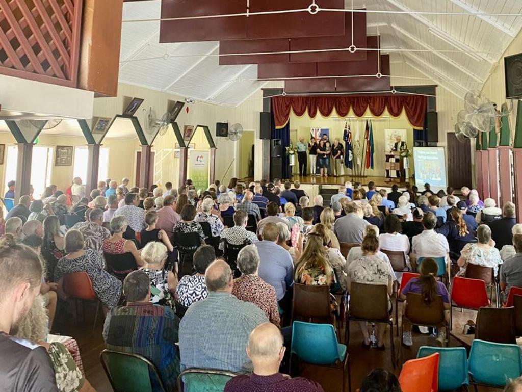 The South Burnett Regional Council Australia Day Awards were held at the Kumbia Memorial Hall. Photo: Tom Wilson.