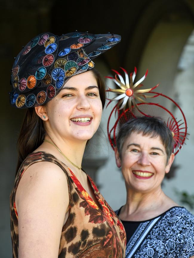 About 70 milliners from across the globe have sent in entries. Picture: Penny Stephens