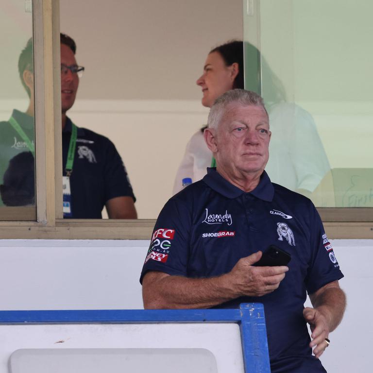 Phil Gould’s rebuild at the Bulldogs has hit a snag. Picture: Damian Shaw