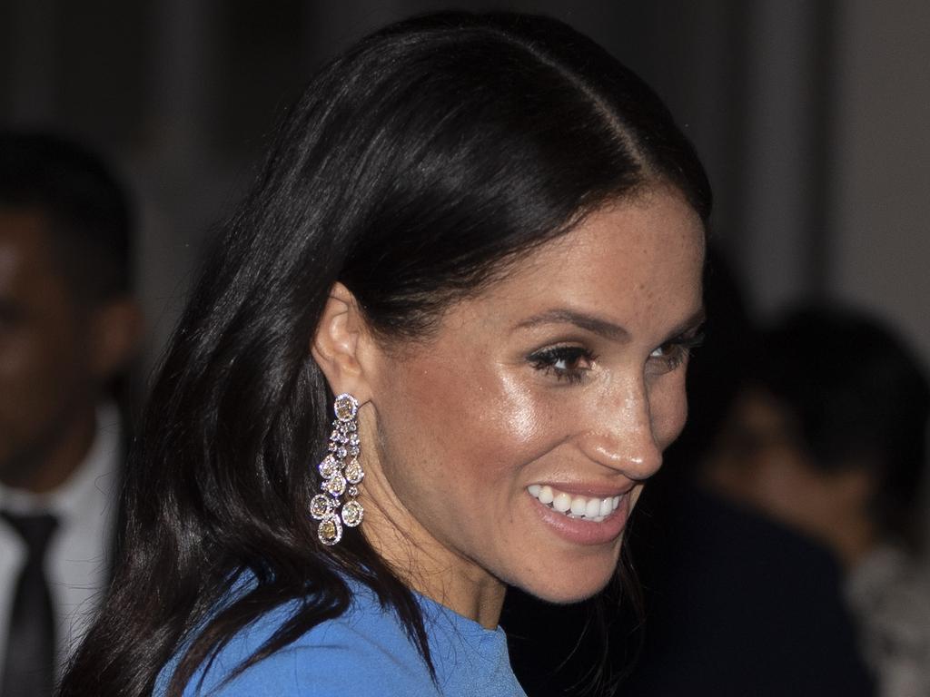 Meghan was told that wearing a tiara to a Fiji state dinner would be considered too “extravagant”. Picture: Getty