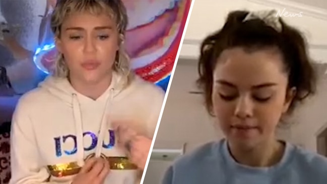 Miley and Selena get emotional discussing coronavirus