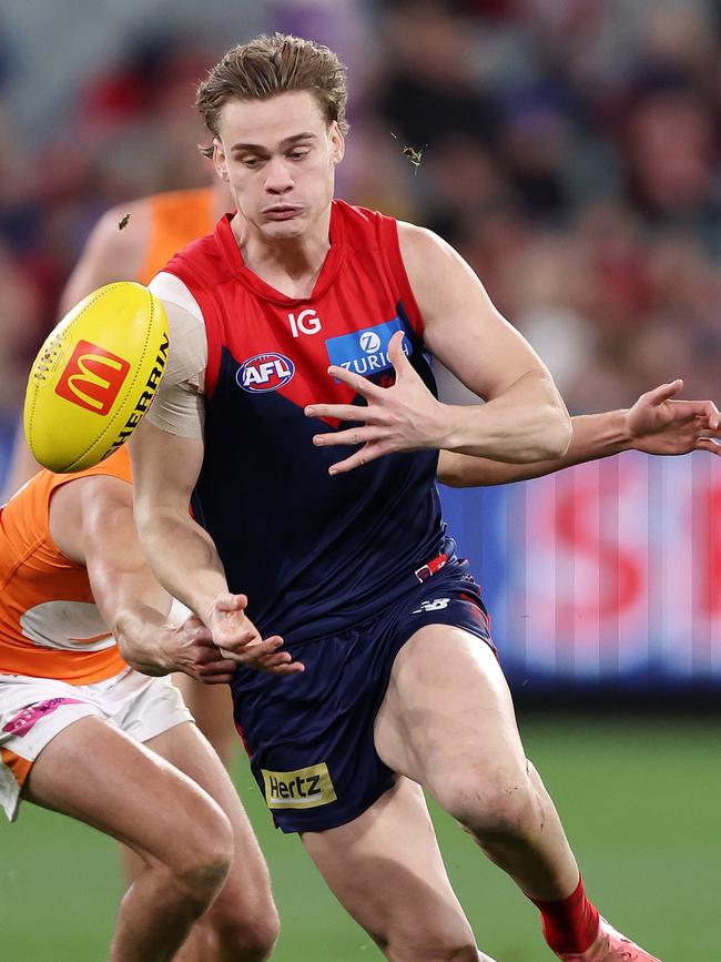 Trent Rivers will be one of the young stars looked upon to lead Melbourne’s resurgence. Picture: Mark Stewart