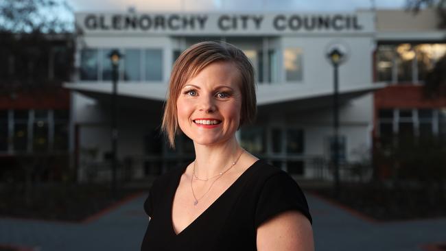 Bec Thomas has been elected as the new Glenorchy City Council Mayor. Picture: Nikki Davis-Jones