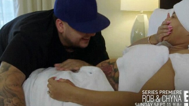 Blac Chyna and Rob Kardashian have embarked on their own reality show. Picture: E News