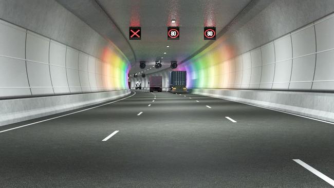 The Planning Minister has given a green light to the West Gate Tunnel project. Artist Impression.