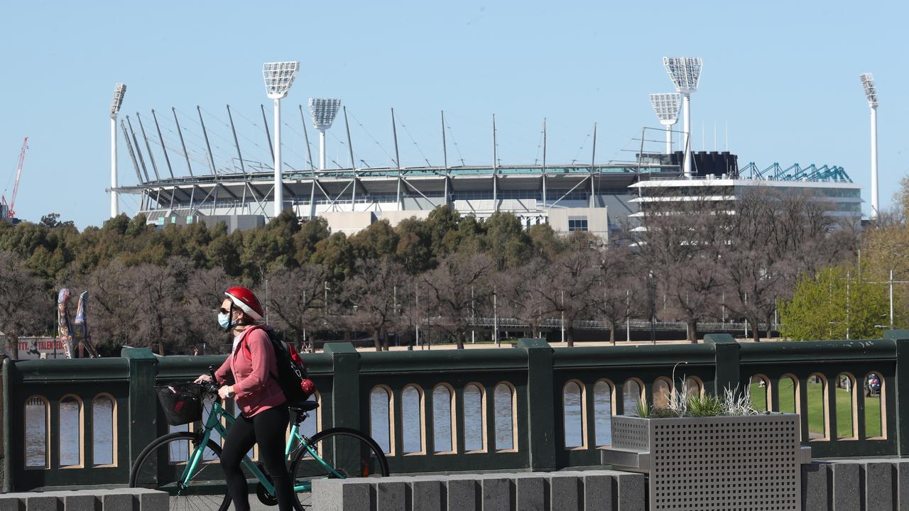 The MCG has been proposed as a mass vaccination site in the lead up to the Grand Final. Picture: NCA NewsWire / David Crosling