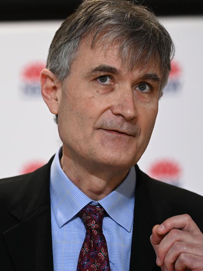 NSW Health's Dr Jeremy McAnulty. Picture: NCA NewsWire/Bianca De Marchi