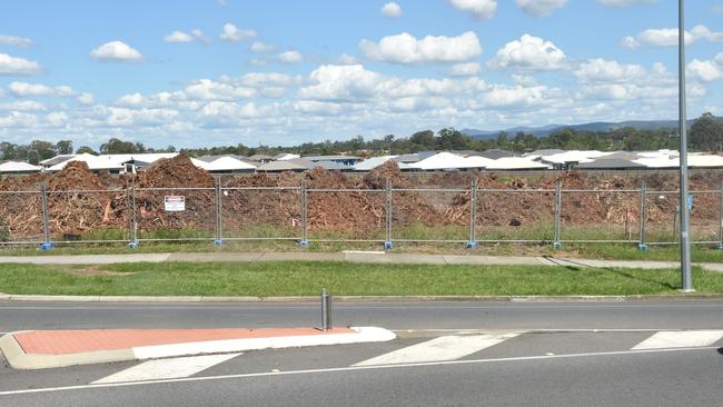 Developers have begun clearing trees in Morayfield for a new McDonald’s franchise, service station, shops and residential lots.