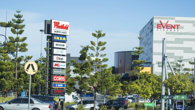 The Westfield shopping centre at North Lakes was allegedly the location of a ‘weird teen orgy’ at the weekend.